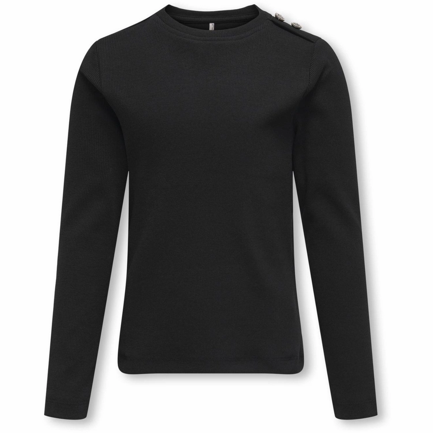 kids ONLY Black Checkie Life Blouse Breathable mesh