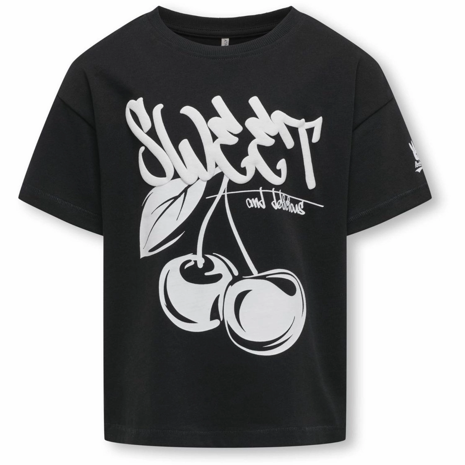 kids ONLY Black Cilla Boxy T-Shirt Chilly Comfort Wear