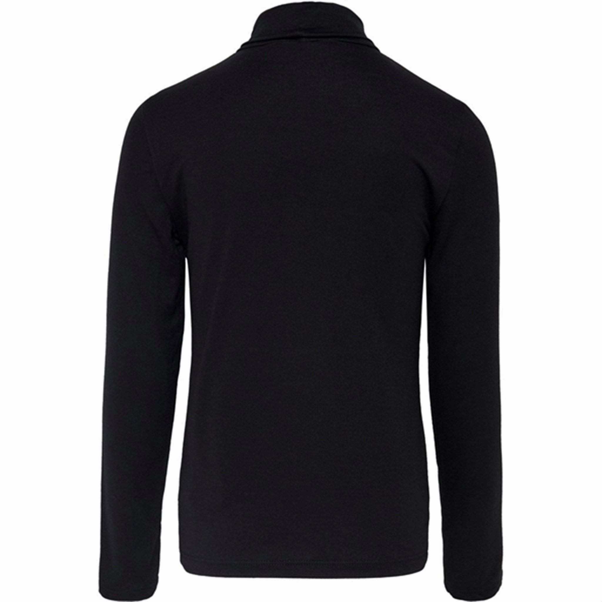 Roomy Cut Embellished Neckline kids only Black Lela Rollneck Blouse