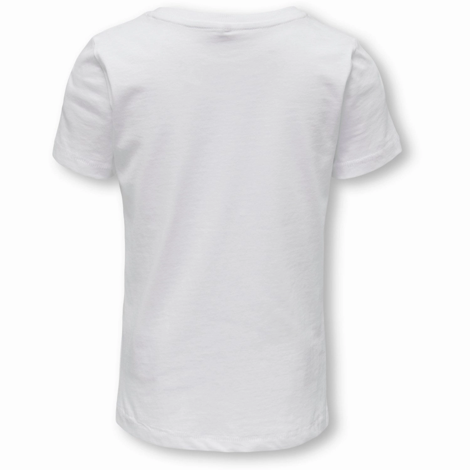 Kids ONLY Bright White Emma Flower T-shirt Sleek Design