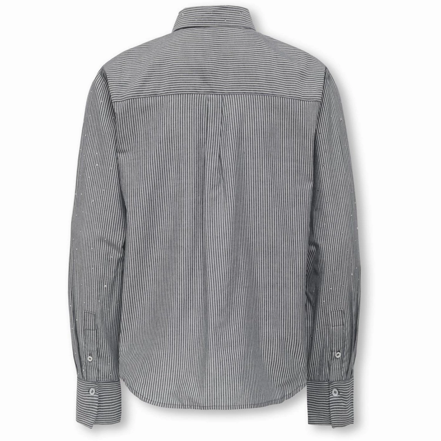 First Date Adjustable Cuff Closure kids ONLY Bright White Naval Academy Kogsiv Life Ls Rhinestone Shirt Cp Wvn