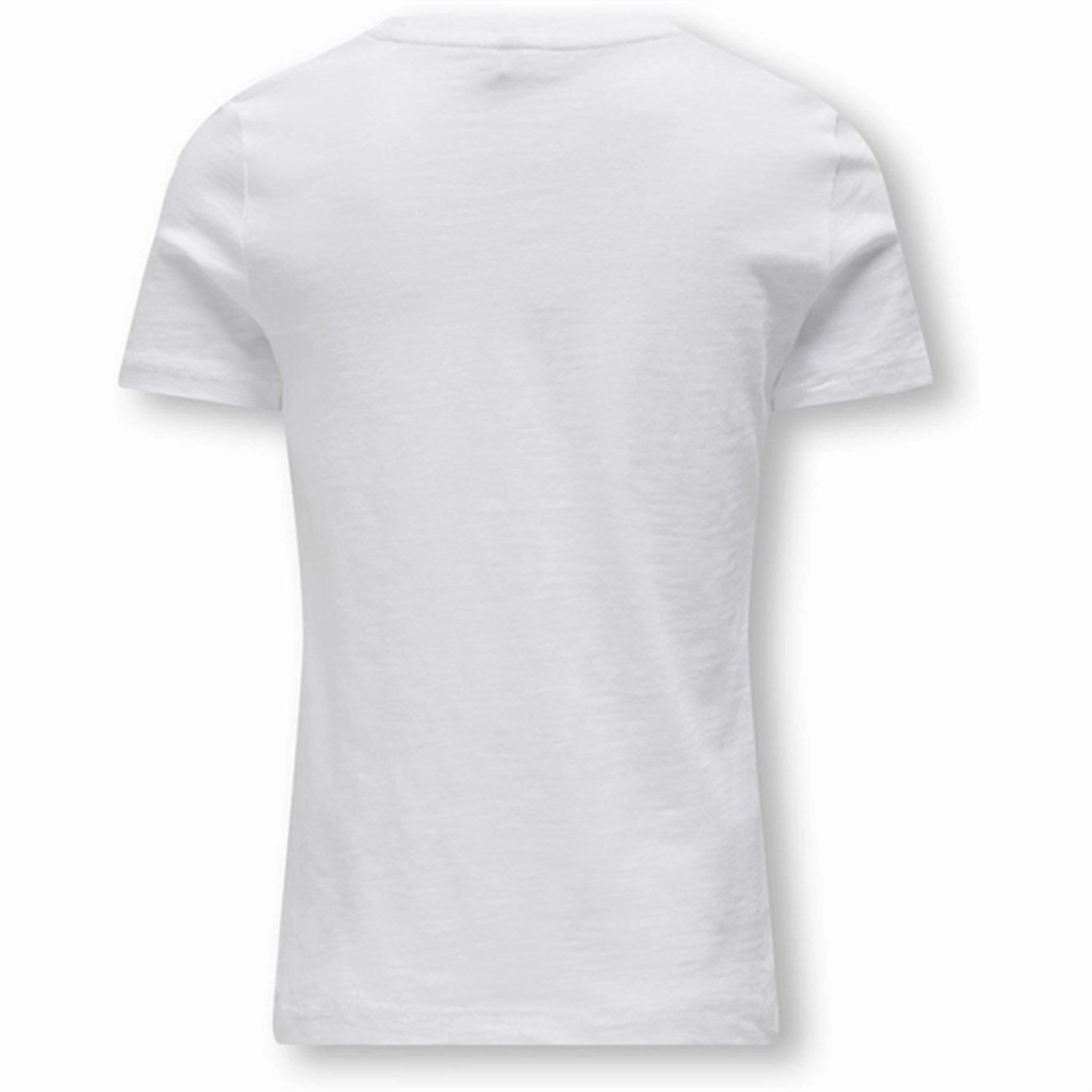Kids ONLY Bright White Sage Ketty T-Shirt Day-to-Night Look