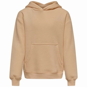 Poly Cotton Blend Kids ONLY Burro Every Life Small Logo Noos Hoodie