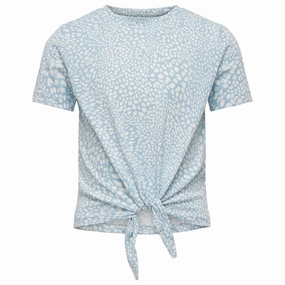 Chill Comfort Kids ONLY Clear Sky May Knot Top