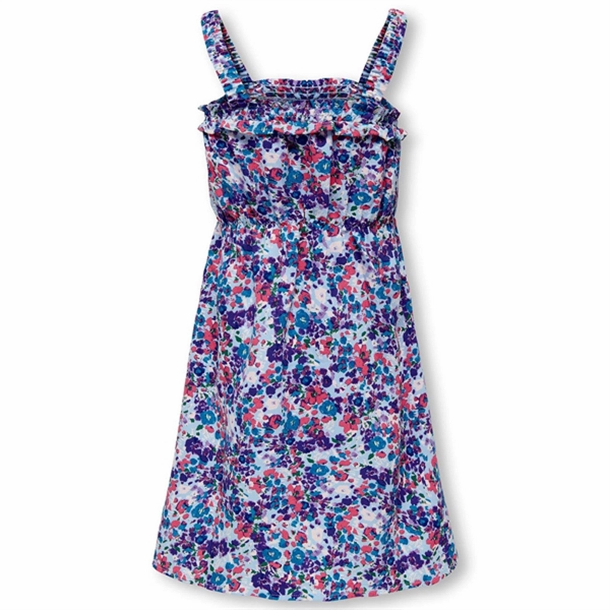 Chic and Cozy Blush Shade Kids ONLY Clear Sky Tilma Smock Strap Dress