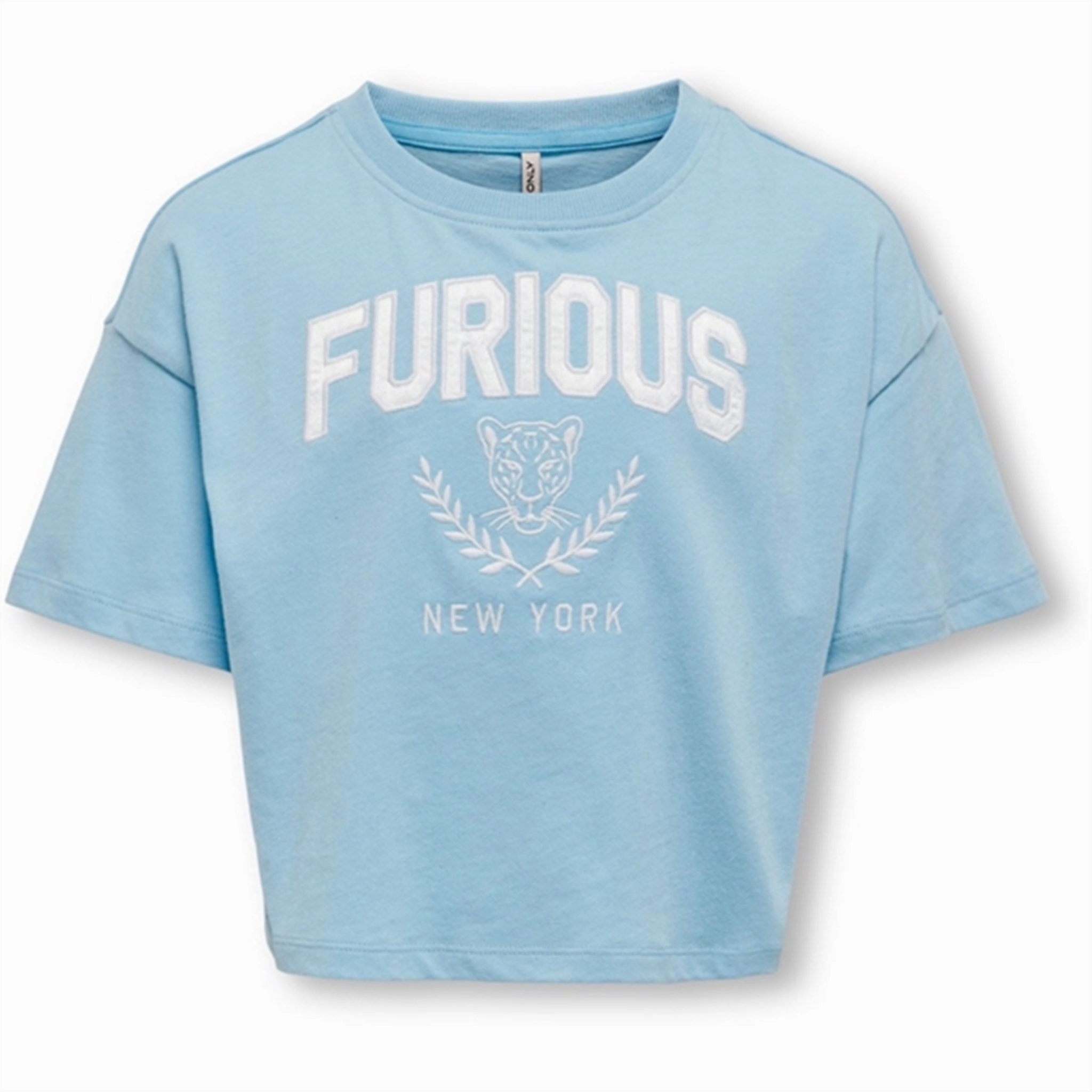 Anti Pilling Treatment Stretchable Weave Kids ONLY Clear Sky Villa Sport Top