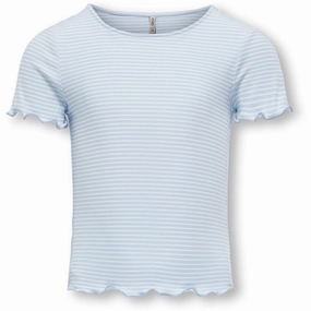 Kids ONLY Clear Sky Wilma Life Rib Top Athletic and Cool