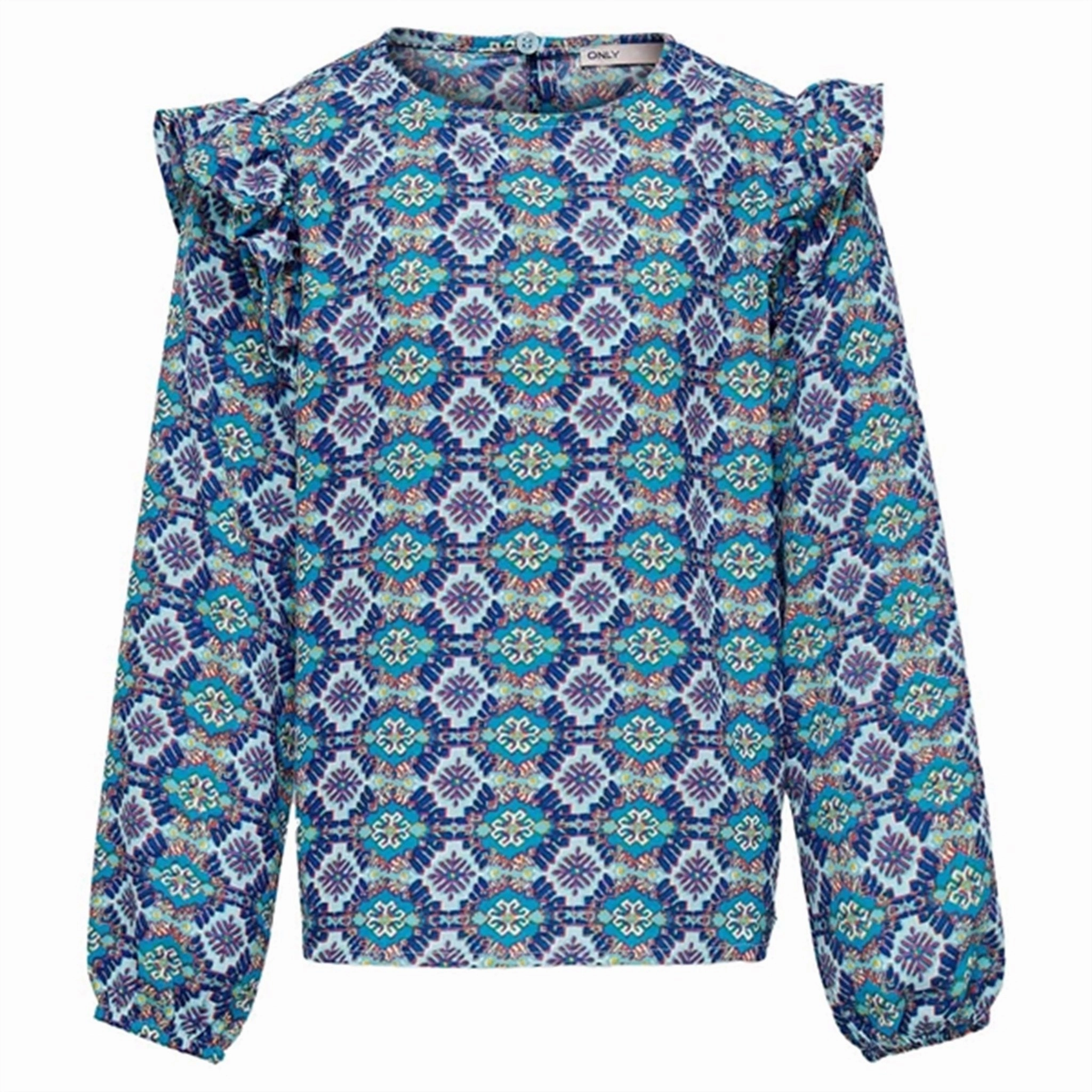 Spring Trend Warm Insulation Kids ONLY Clearwater Luna Frill Blouse