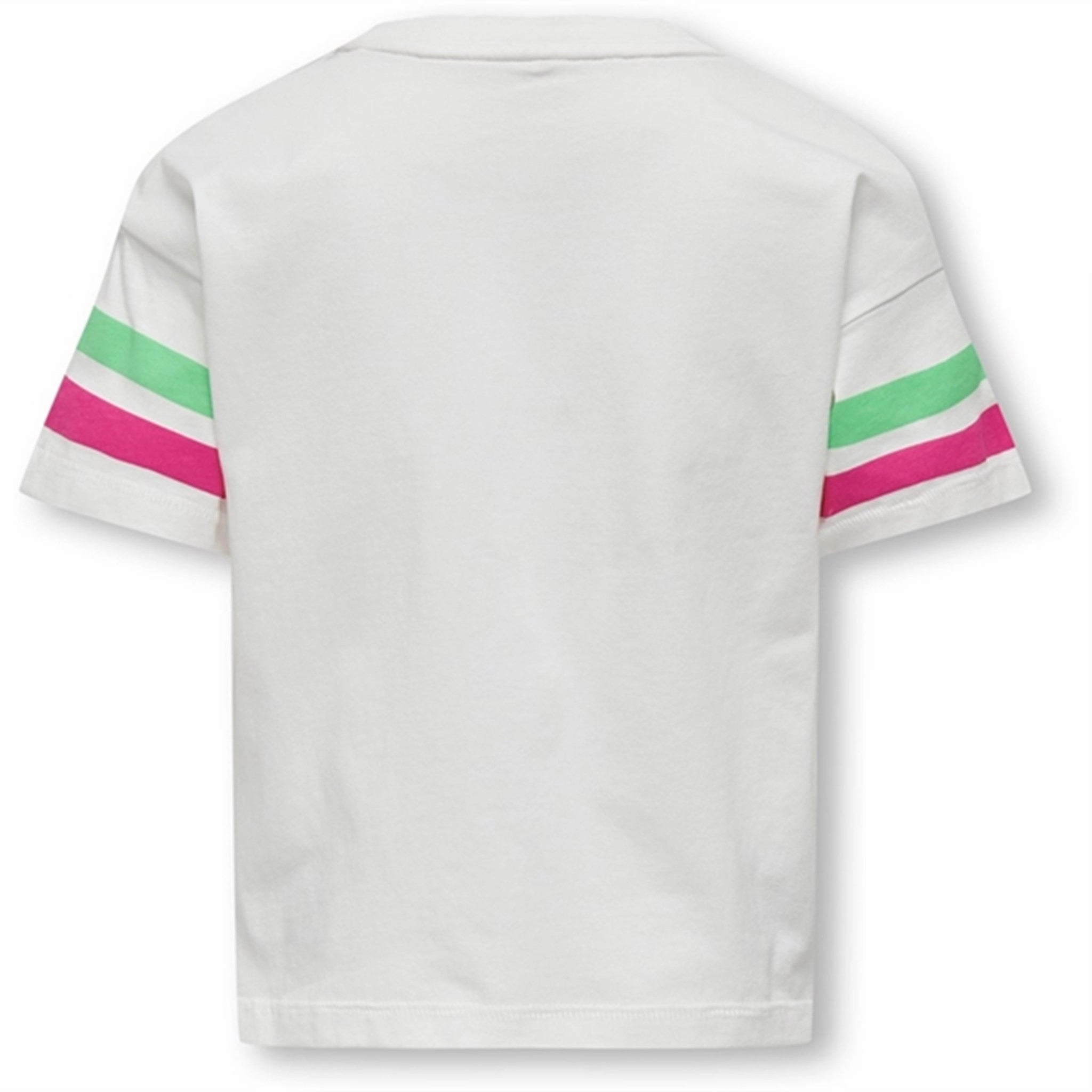 Kids ONLY Cloud Dancer Athleisure Vera Life Top Classic Layering