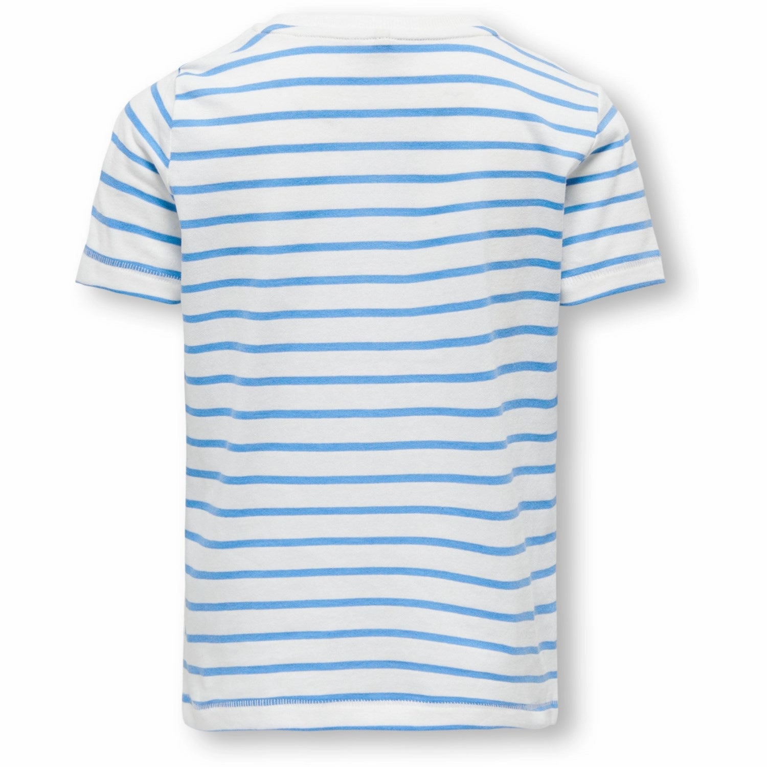 Midweight Knit kids ONLY Cloud Dancer Azure blue   print pomme stripe Bone La Pomme T-Shirt