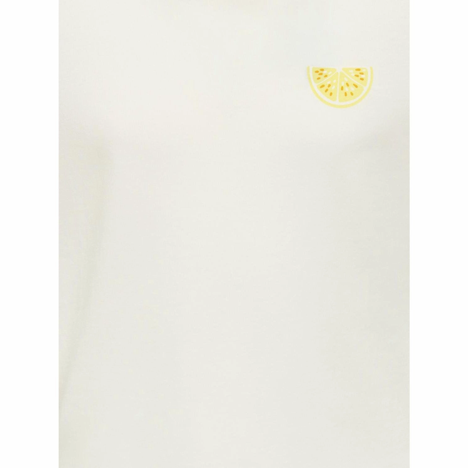 kids ONLY Cloud Dancer Lemon Kogannbel-Sun Life S/S Short Tee Cs Jrs Weekend Fashion Modern Twist