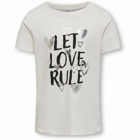 Kids ONLY Cloud Dancer Marie T-Shirt UV protection layer Classic Wardrobe