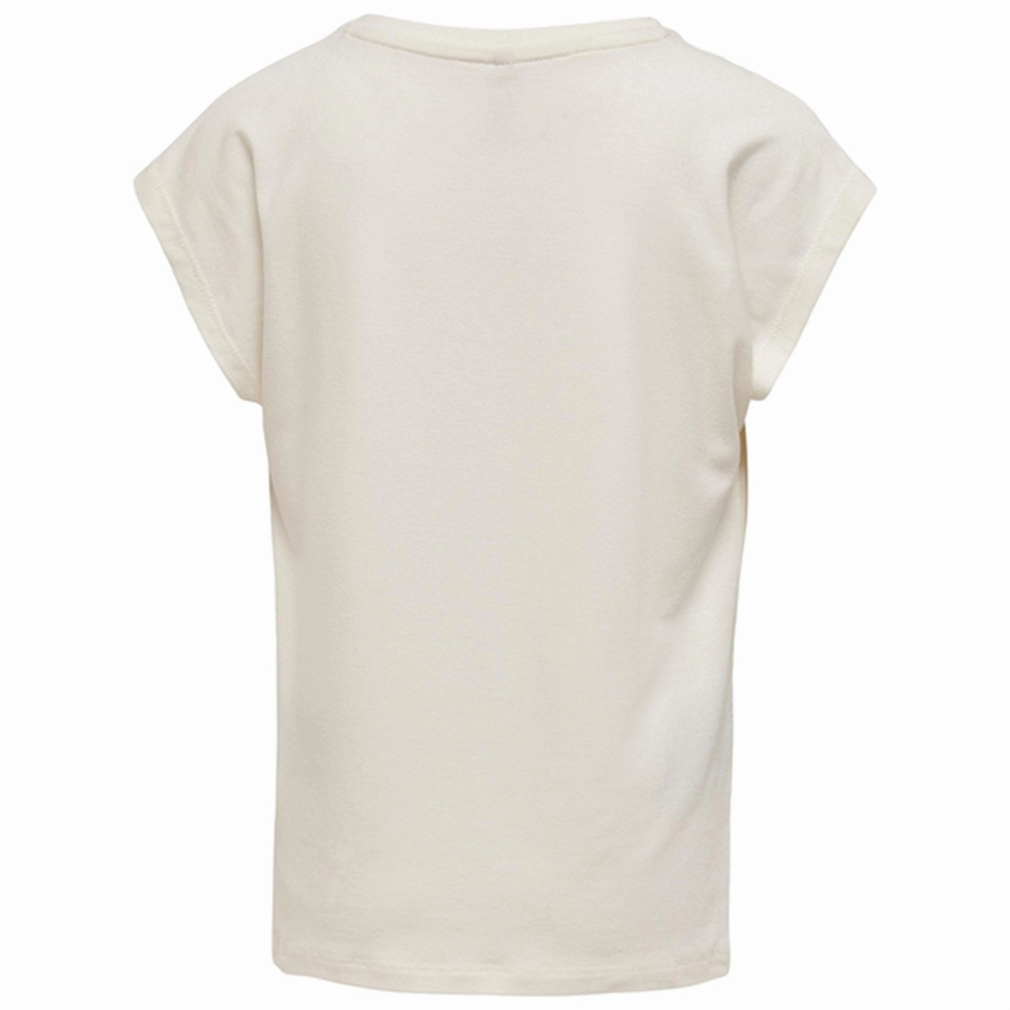 Classic and Comfy Casual layering piece Kids ONLY Cloud Dancer Moster T-Shirt