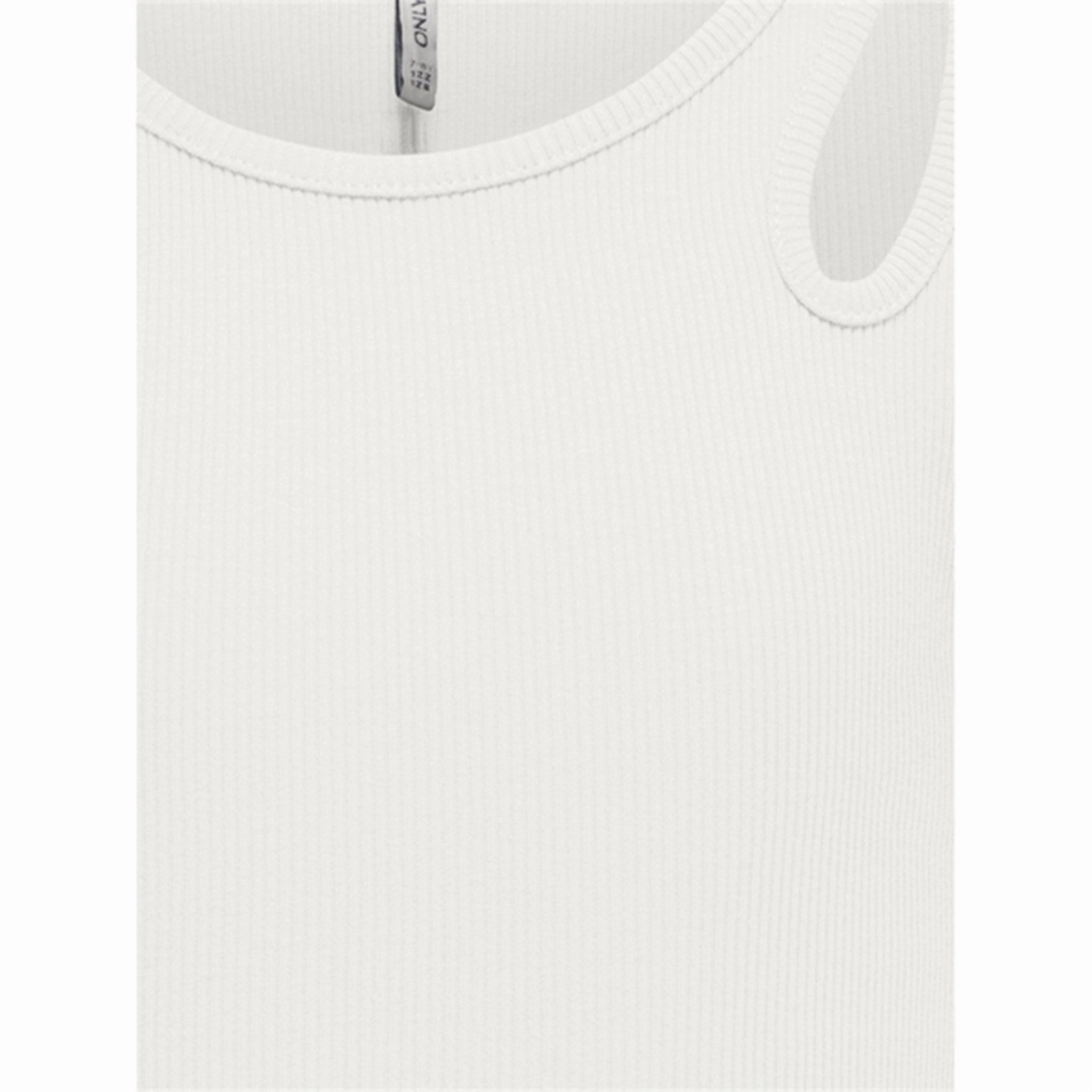 Kids ONLY Cloud Dancer Nessa Cut Out Top Noos Beach Wear Fresh Outfit Style