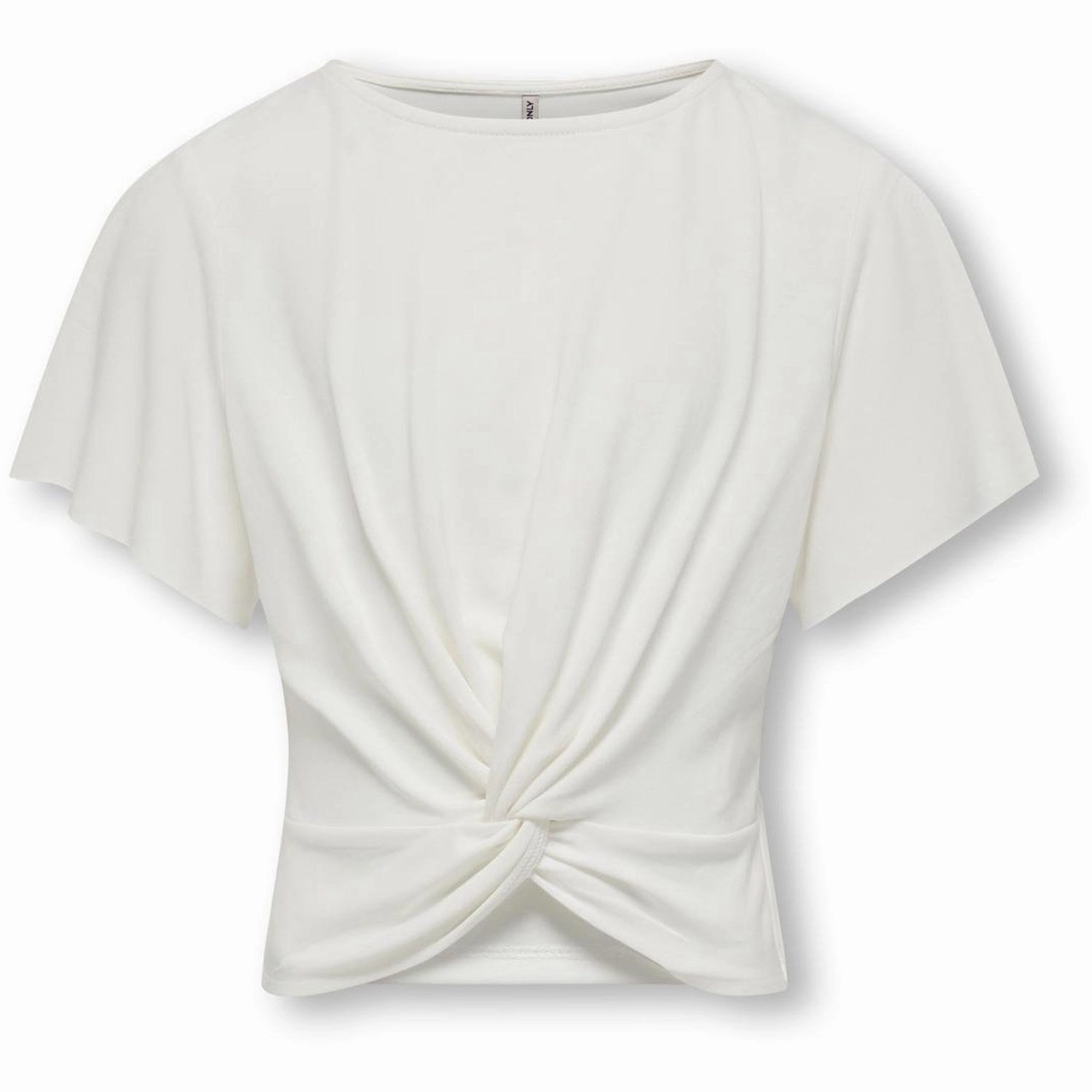 Bold and Comfortable Picnic kids ONLY Cloud Dancer Pam Knot Top