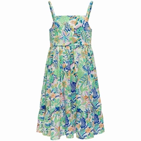 Minimal Detail Effortless Fit Kids ONLY Cloud Dancer Sienna-Ann Dress