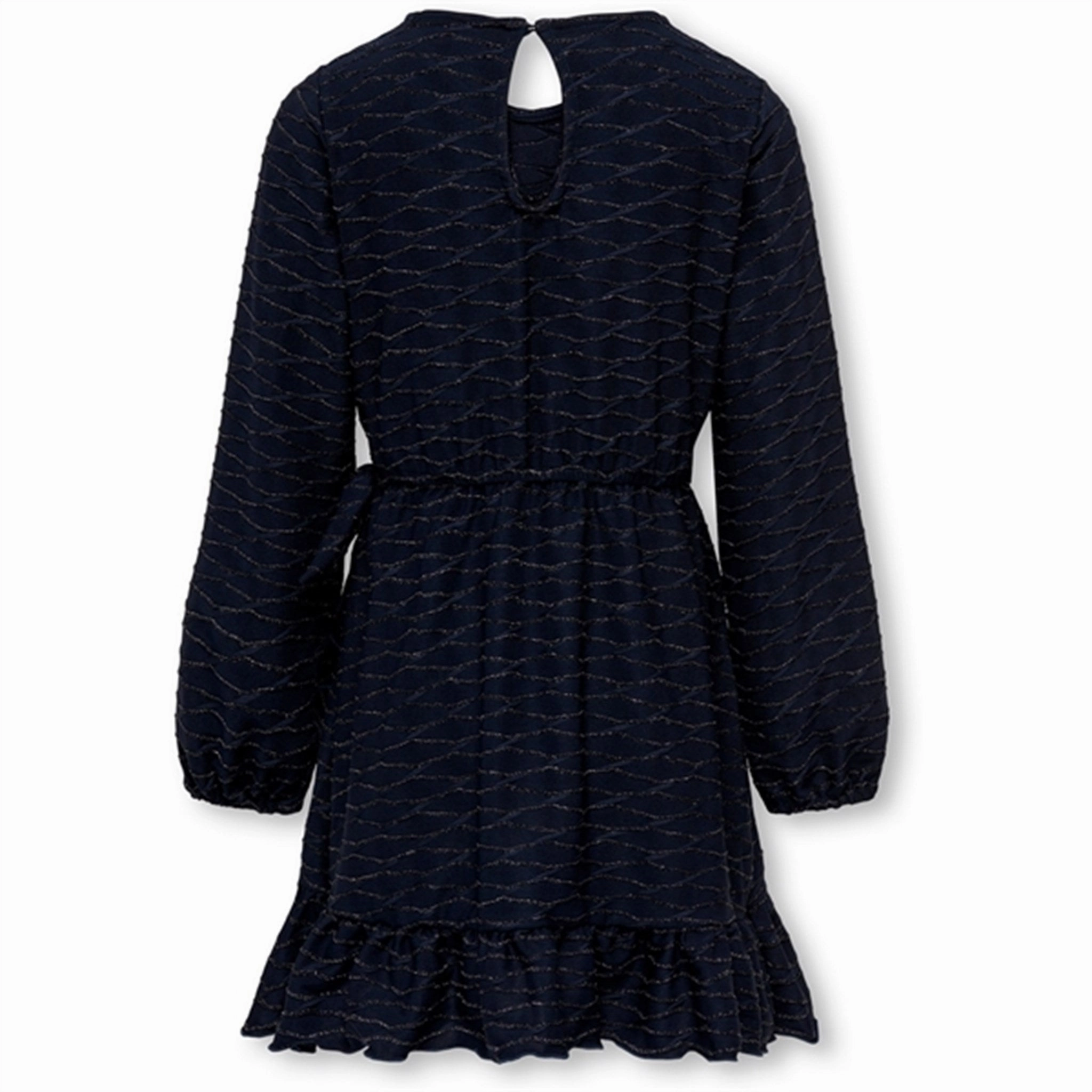 Kids ONLY Dress Blues Astra Glitter Wrap Dress Balanced Tone