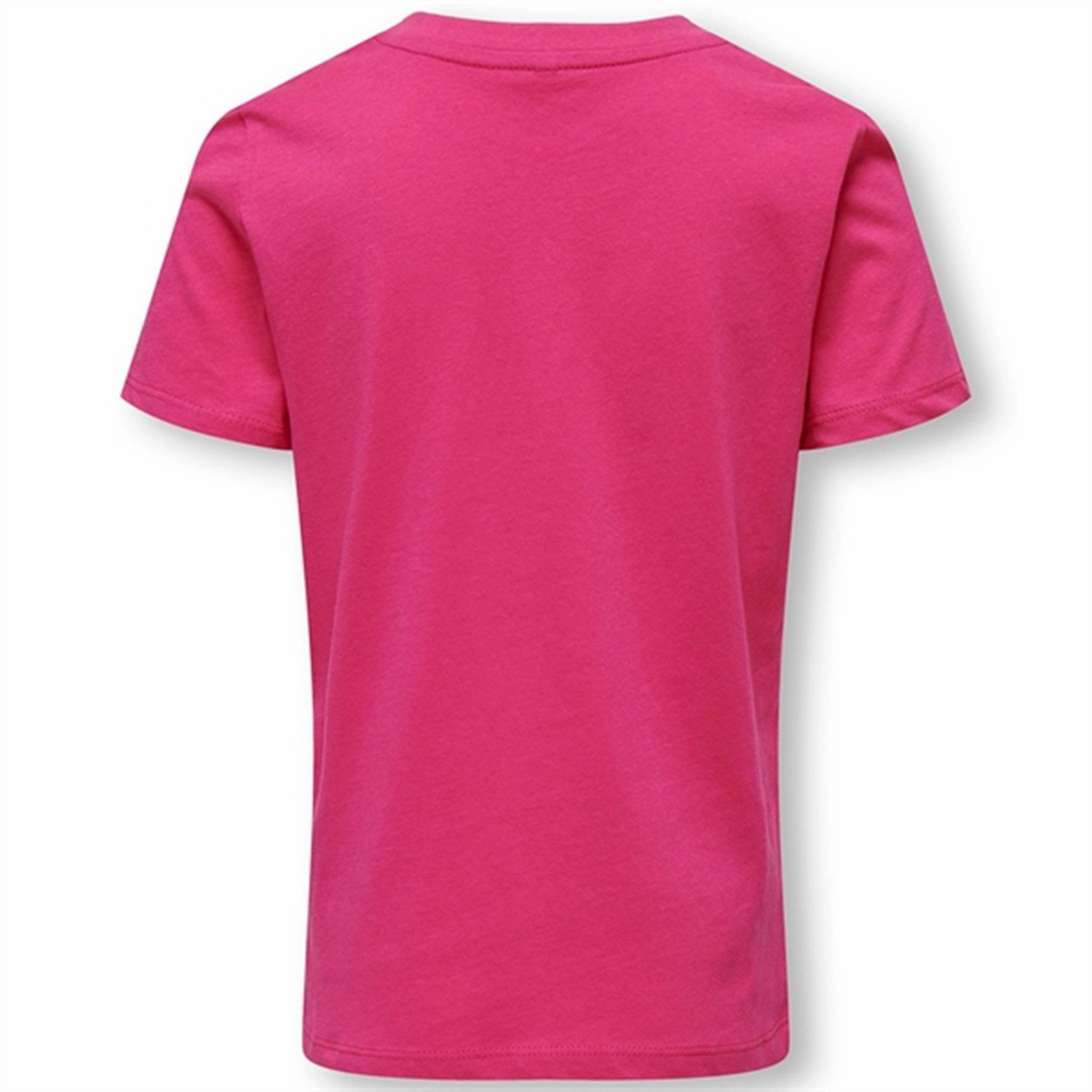 Holiday Outfit Comfy and Versatile Kids ONLY Fuchsia Purple Smil Happy T-Shirt
