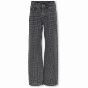 kids ONLY Grey Denim Hudson Wide Deco Denim Jeans Red Cro Breathable Lining System Professional Wear Weekend Warrior