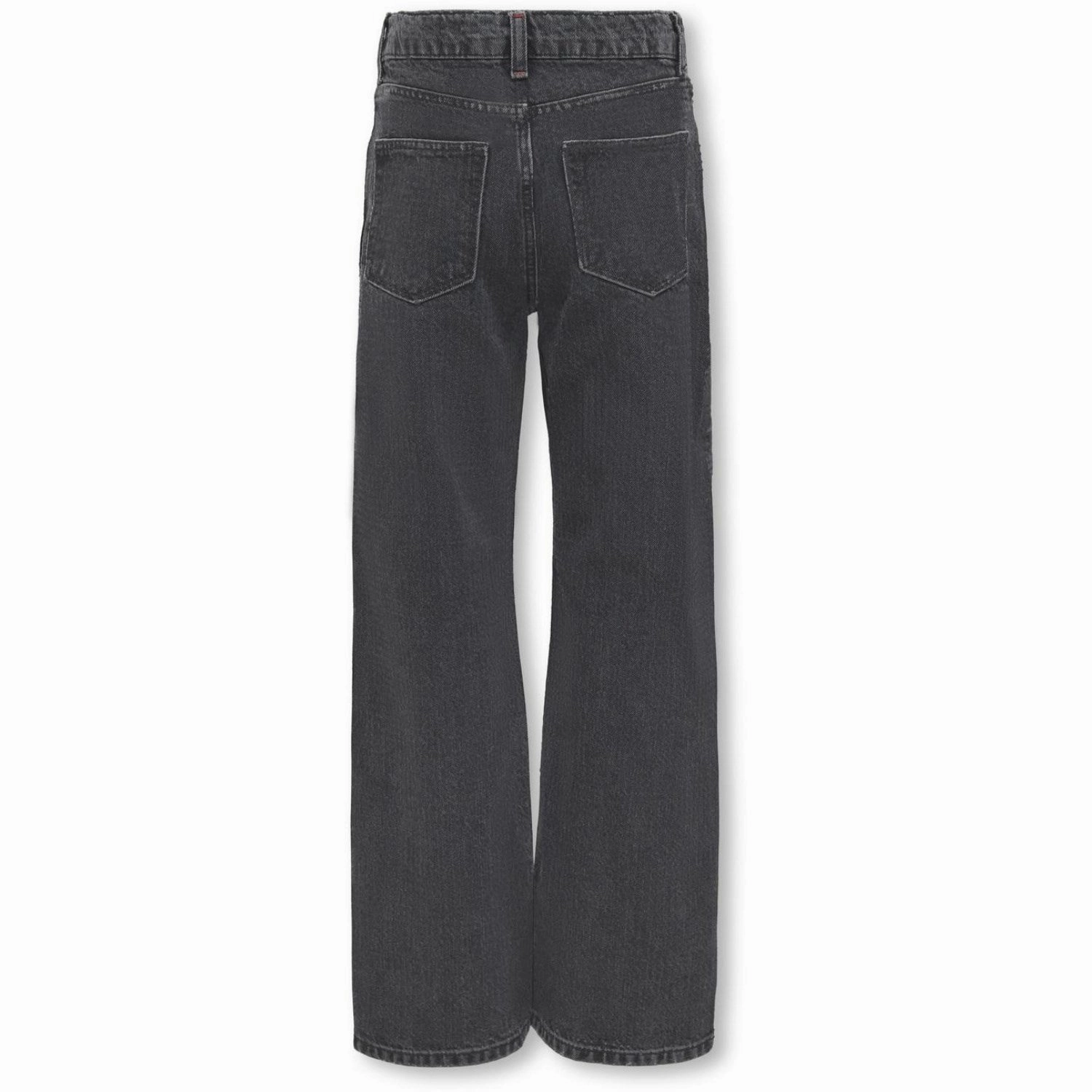 kids ONLY Grey Denim Hudson Wide Deco Denim Jeans Red Cro Timeless casual Neutral Fit Piece