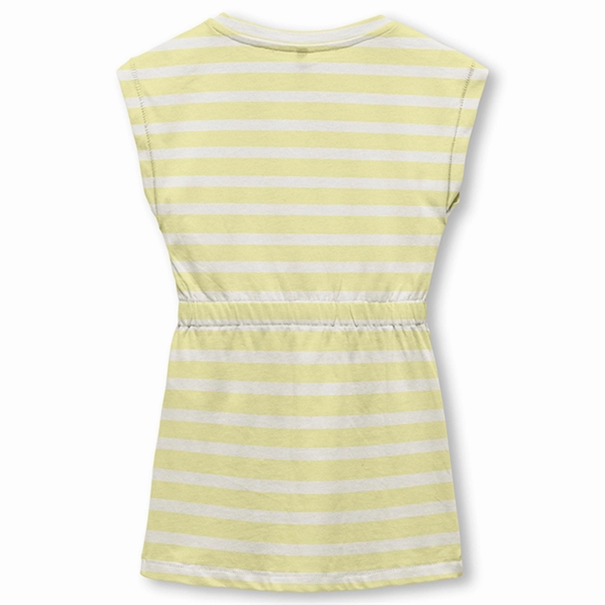 Kids ONLY Lemon Meringue May Stripes Dress Noos Smart Silhouette Visual Balance
