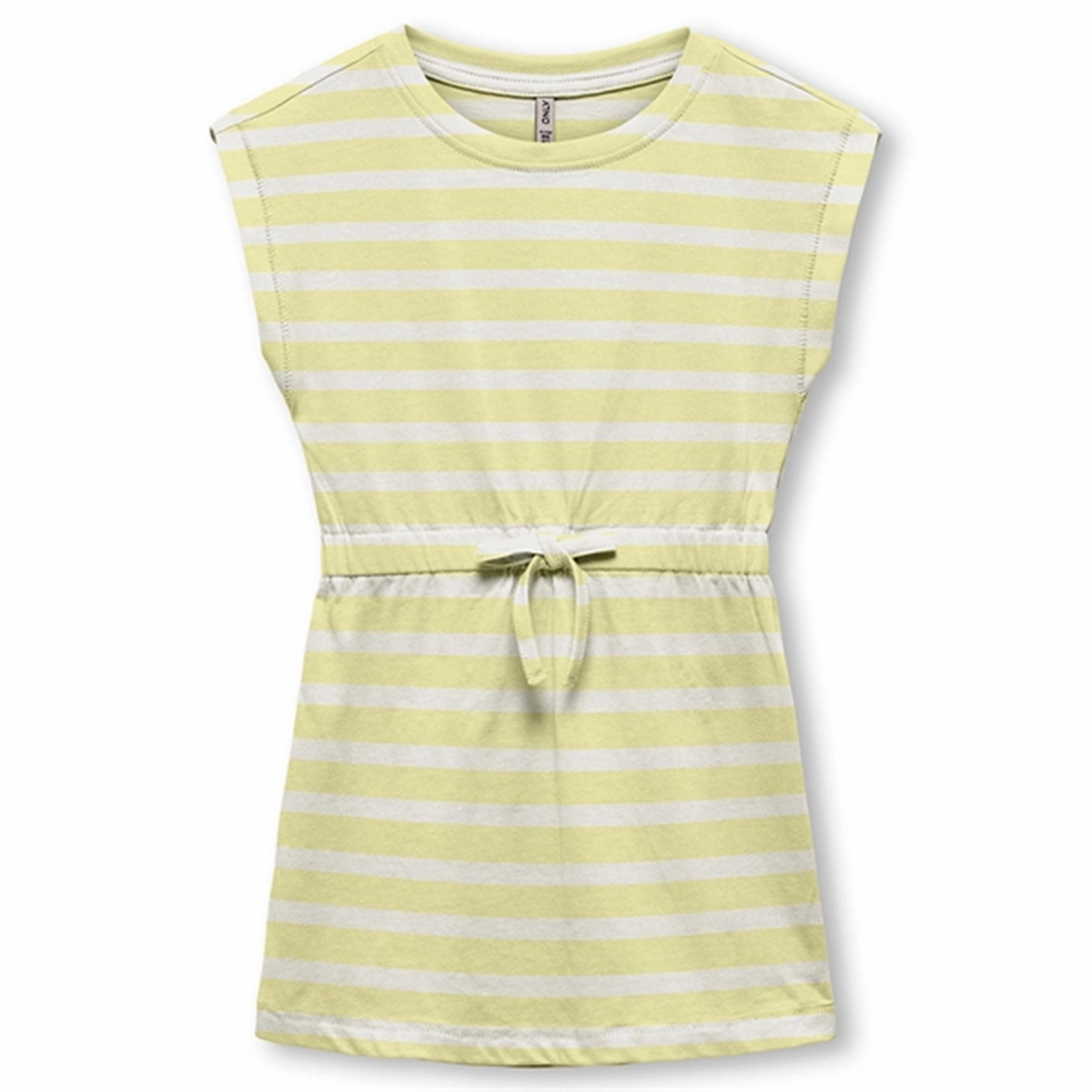 Kids ONLY Lemon Meringue May Stripes Dress Noos Relax Layers Calm Tone