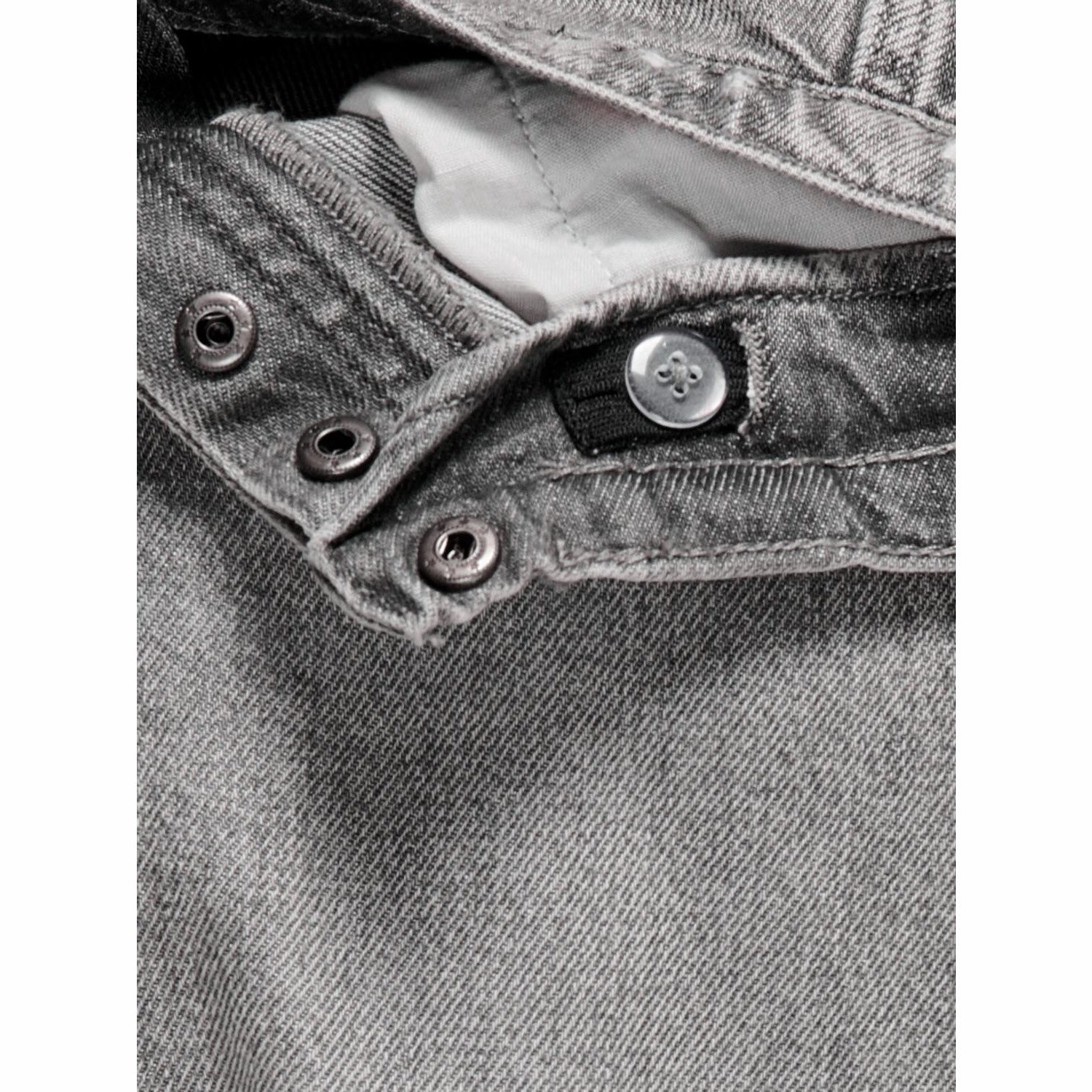 kids ONLY Light Grey Denim Spring Wide Denim Jeans Red Dia Spring Attire