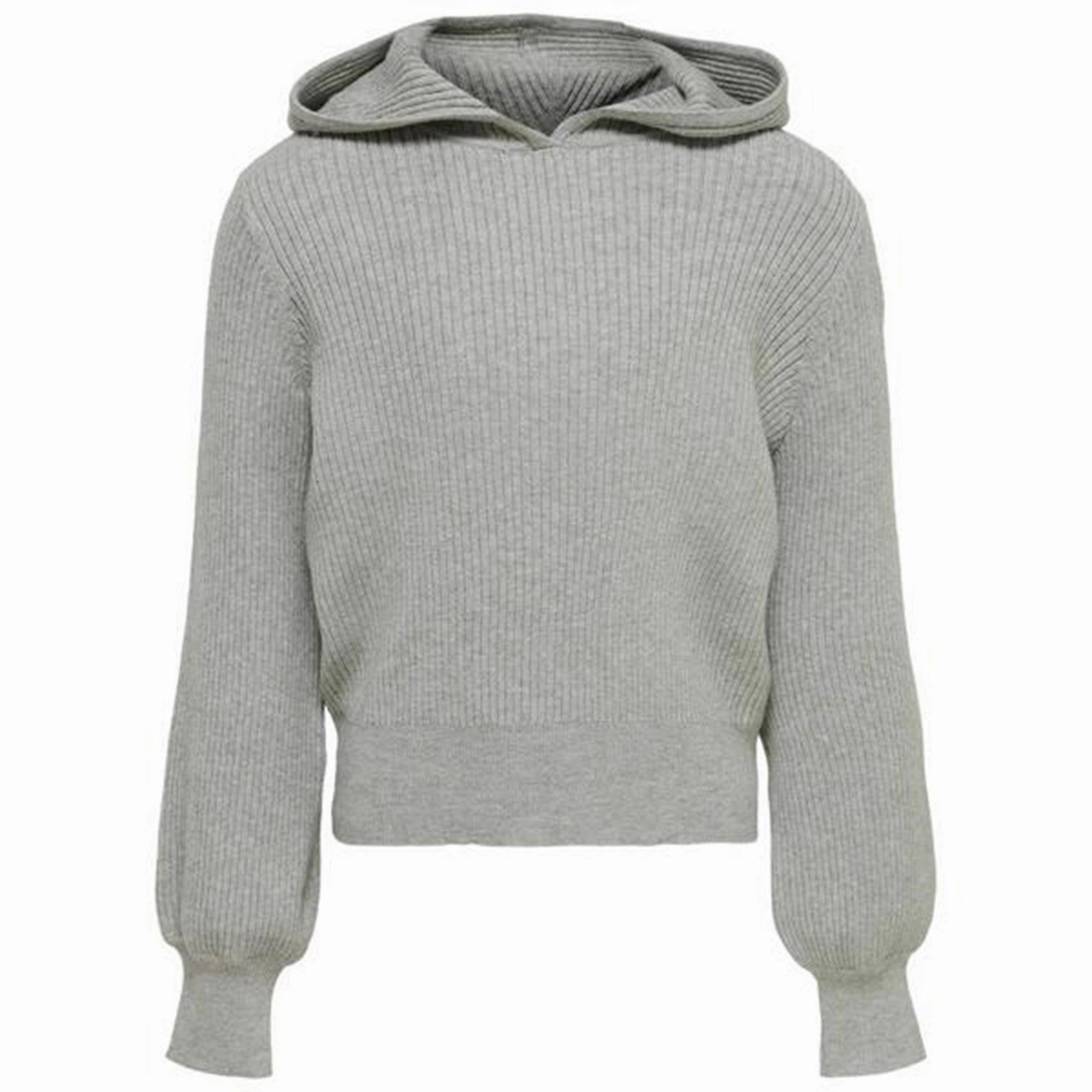Kids ONLY Light Grey Melange Lorelle Hood Asian style