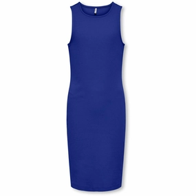 City Casual kids ONLY Mazarine Blue Belfast Life Midi Dress Noos