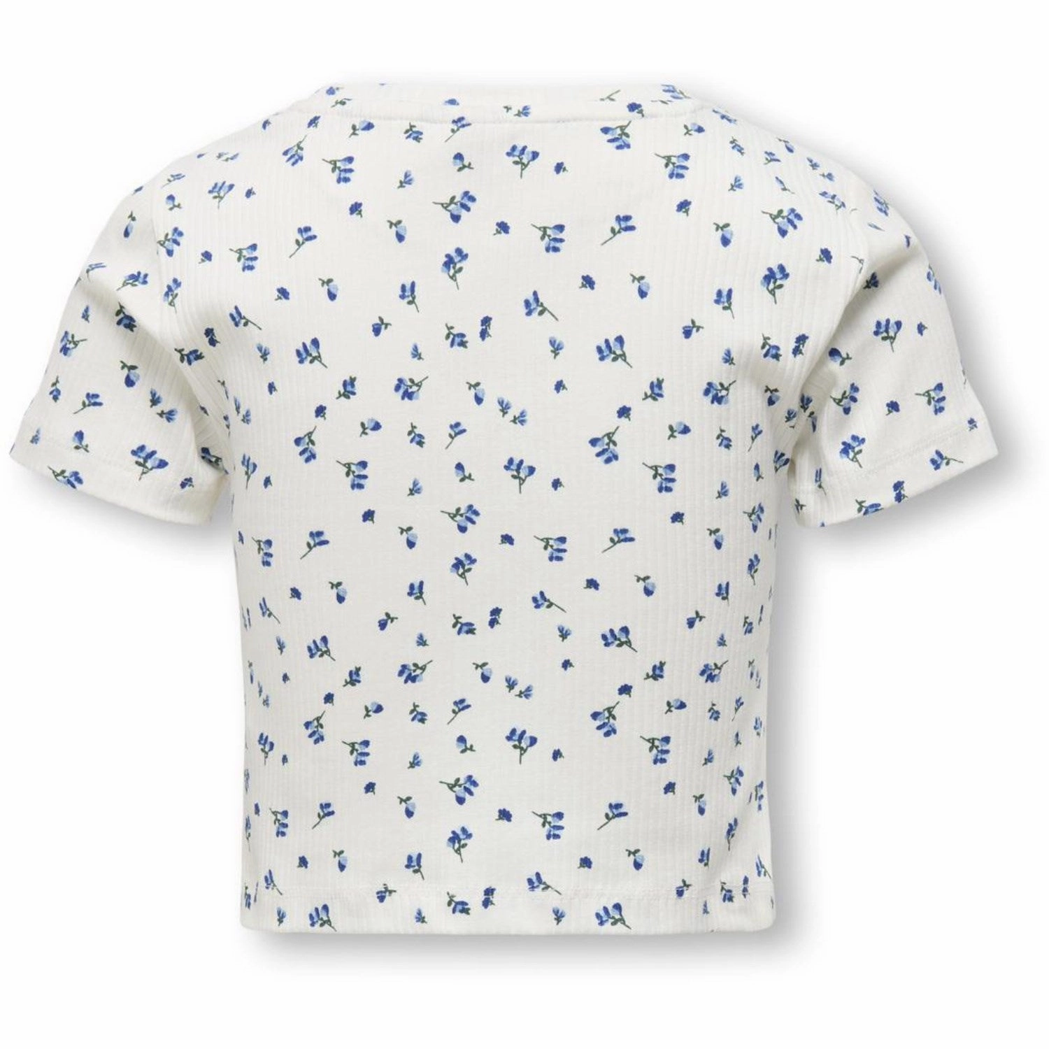 Breathable apparel Outdoor Outfit Style kids ONLY Mazarine Blue White Background Bella Life Short AOP T-Shirt Noos