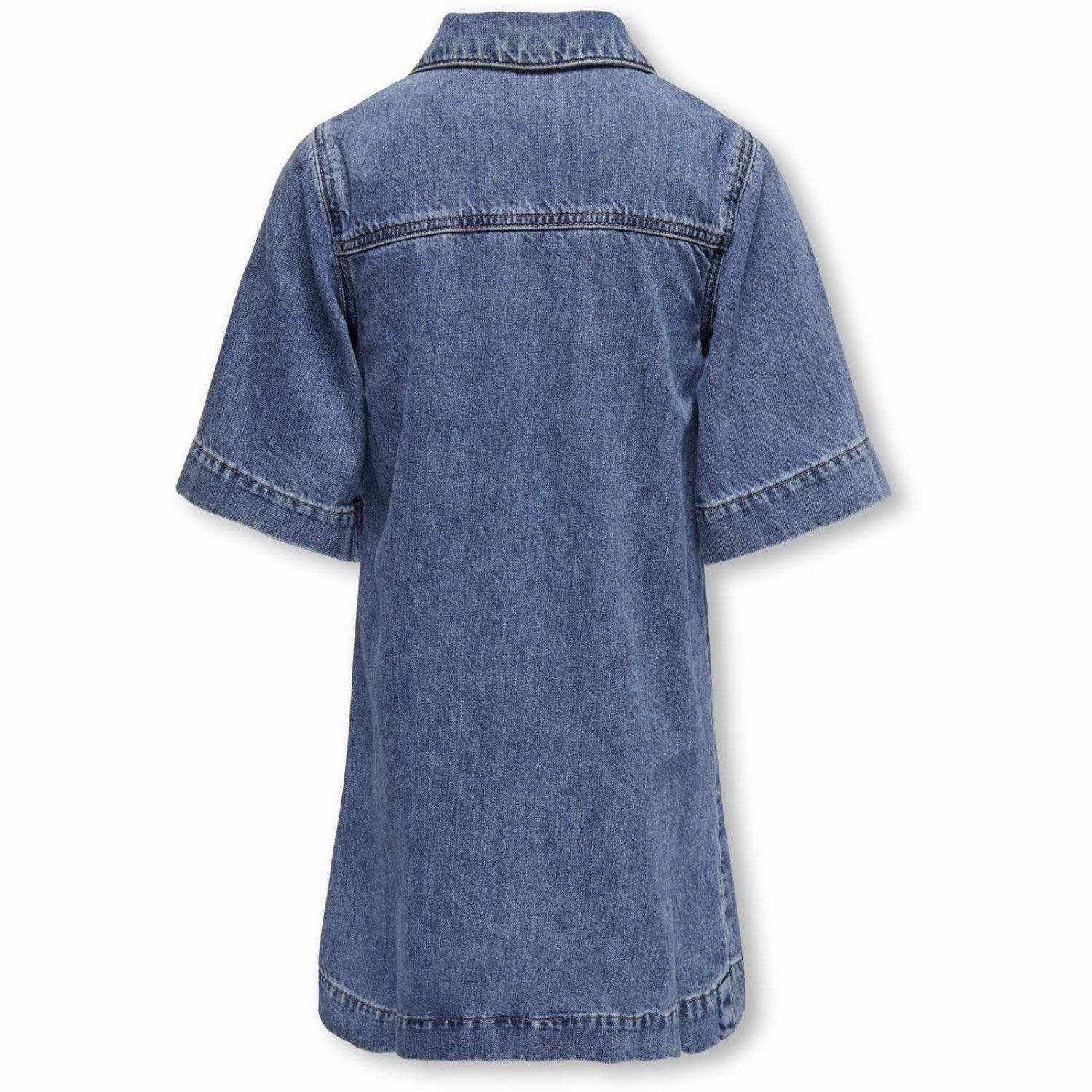 summer breeze Draped Fabric kids ONLY Medium Blue Denim Tova Denim Dress Add
