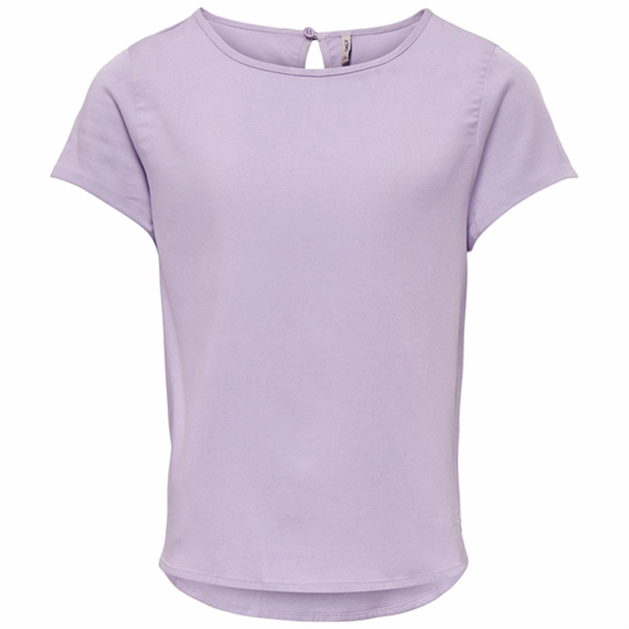 Kids ONLY Pastel Lilac Scarlett T-Shirt Hypoallergenic Textile