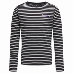 Tall friendly UV Protective Coating Kids ONLY Phantom Sunday Weekday Reg Stripe Blouse