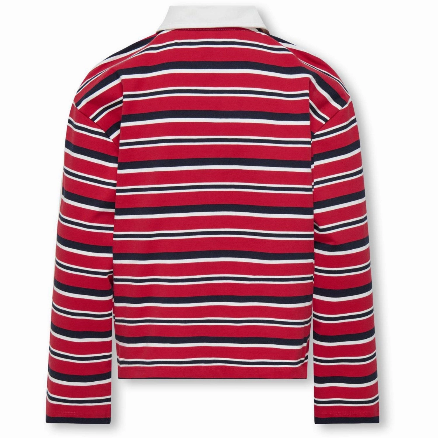 Sun Protection UPF 50 kids ONLY Salsa Night Sky/Cloud Dancer Kogruby Life L/S Boxy Polo Shirt Jrs