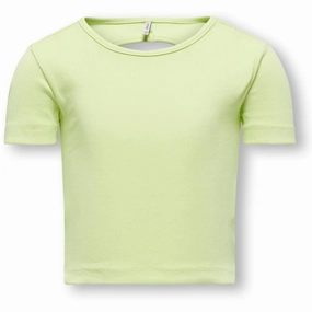 Seasonal Layering kids ONLY Shadow Lime BACK CUTOUT Nessa Life Cutout Top Noos