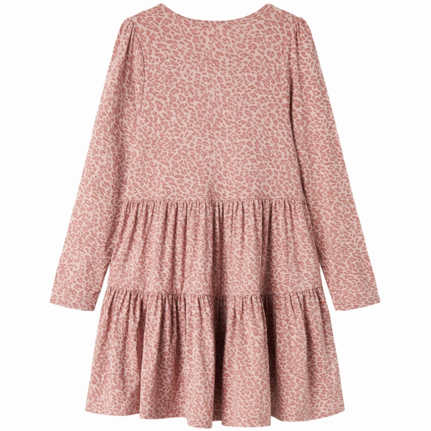 MarMar Leopard Rose Dust Leo Leo Dolly Dress Contrast-Piping