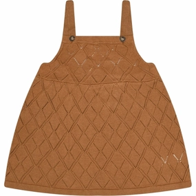 Petit Piao? Caramel Dress Knit Feminine Look