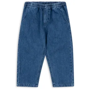 Relaxed Cut Non Toxic Textile Certified Konges Sl?jd Denim Blue Magot Pants Gots
