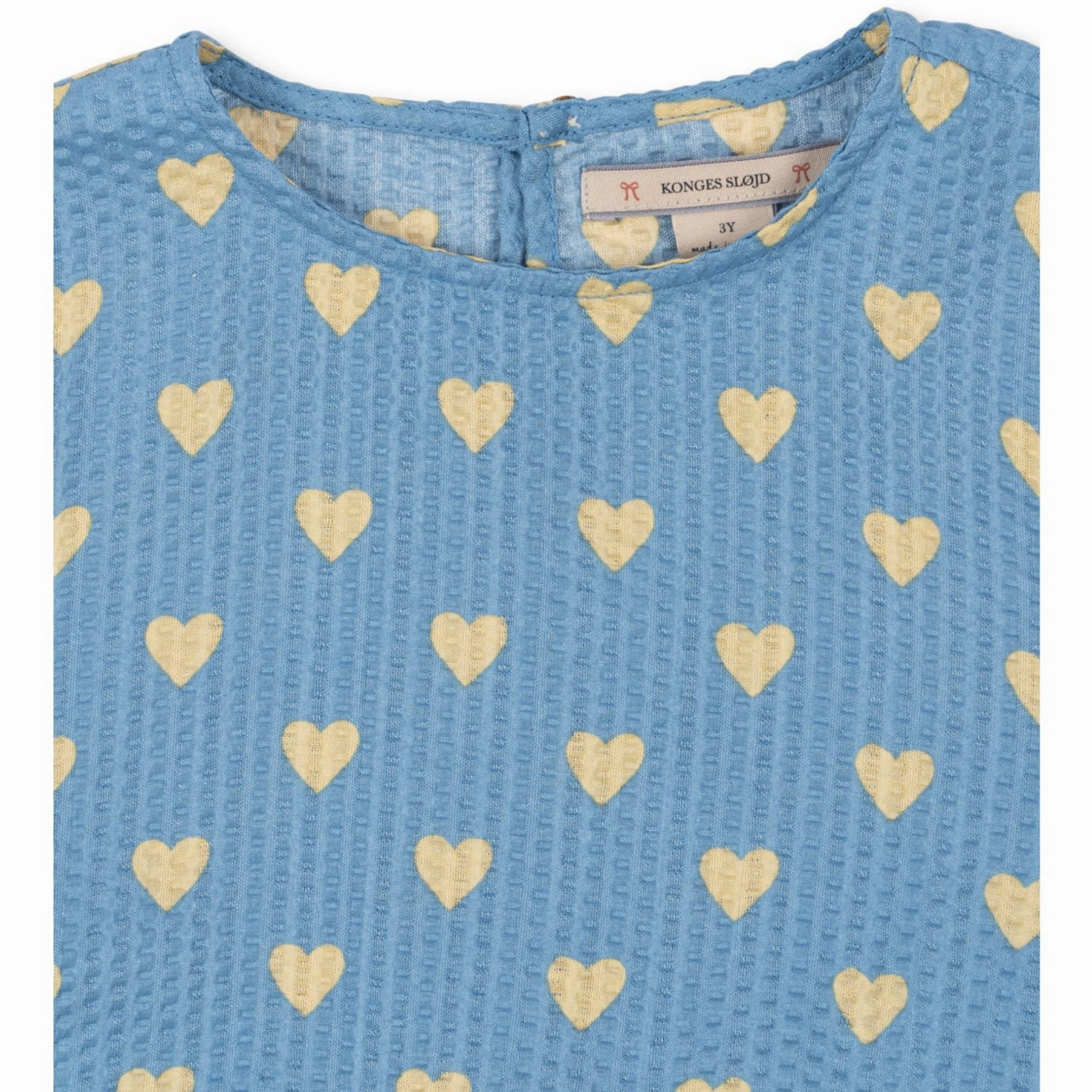 Dinner Date Konges Sl?jd Aisuru Blue Vida Blouse Gots