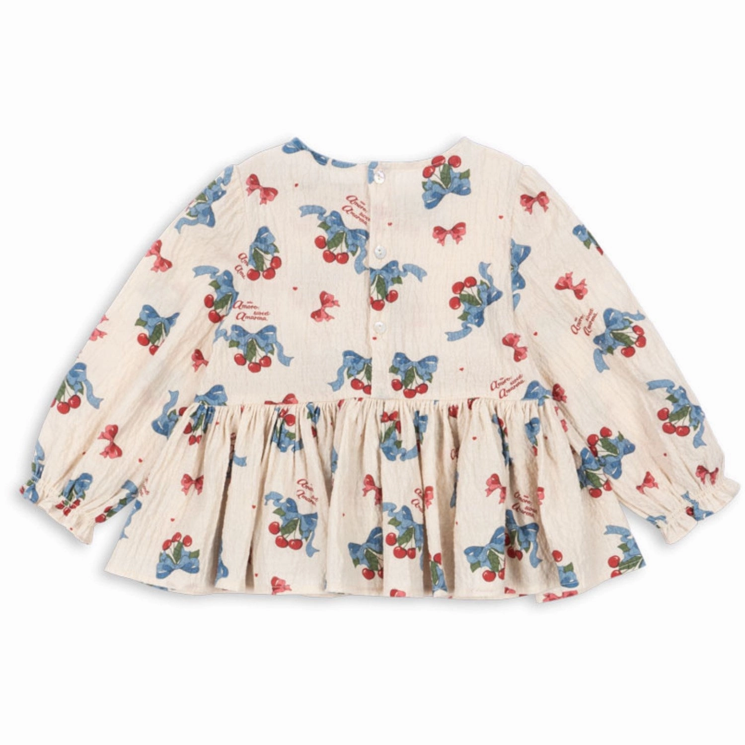 Konges Sl?jd Amarena Elin Blouse GOTS Non-Iron Seamless Side Panels