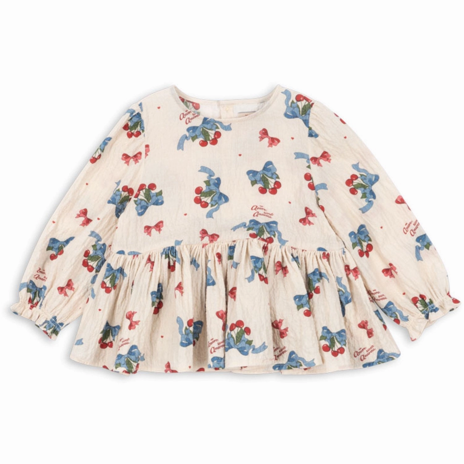 Breathable fabric Temperature Regulating Konges Sl?jd Amarena Elin Blouse GOTS