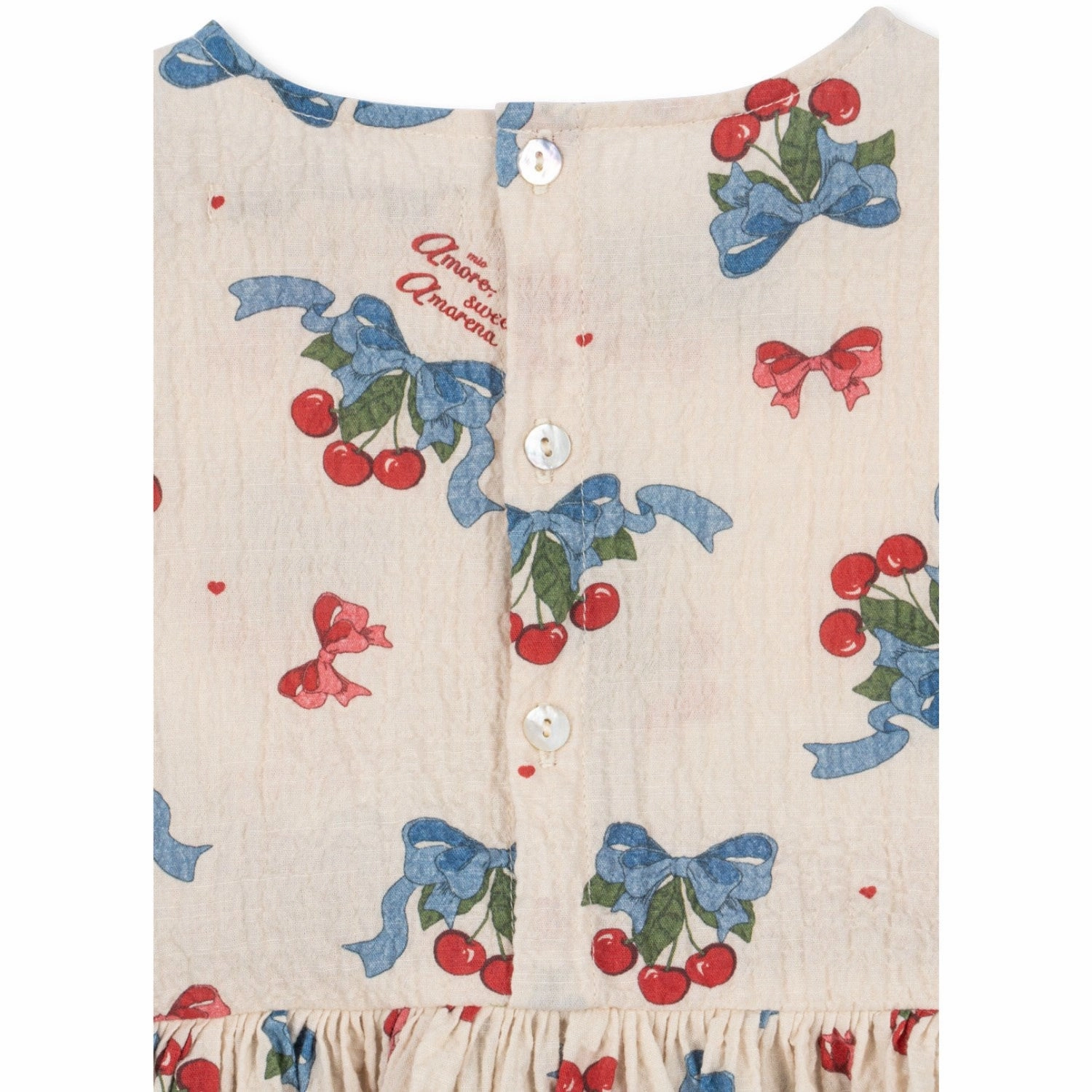 Button front Konges Sl?jd Amarena Elin Blouse GOTS