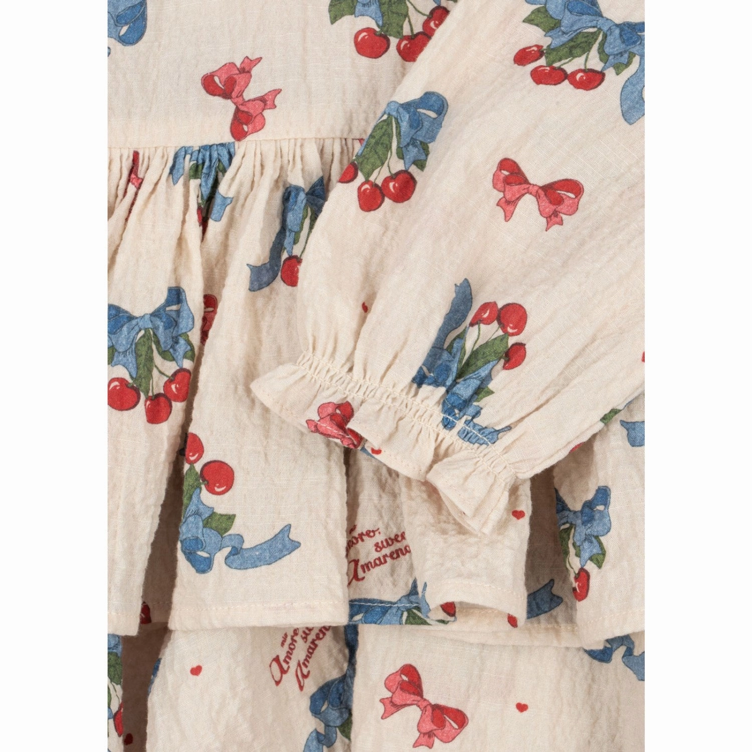 Konges Sl?jd Amarena Elin Dress GOTS Soft Neutral Classic A-line design