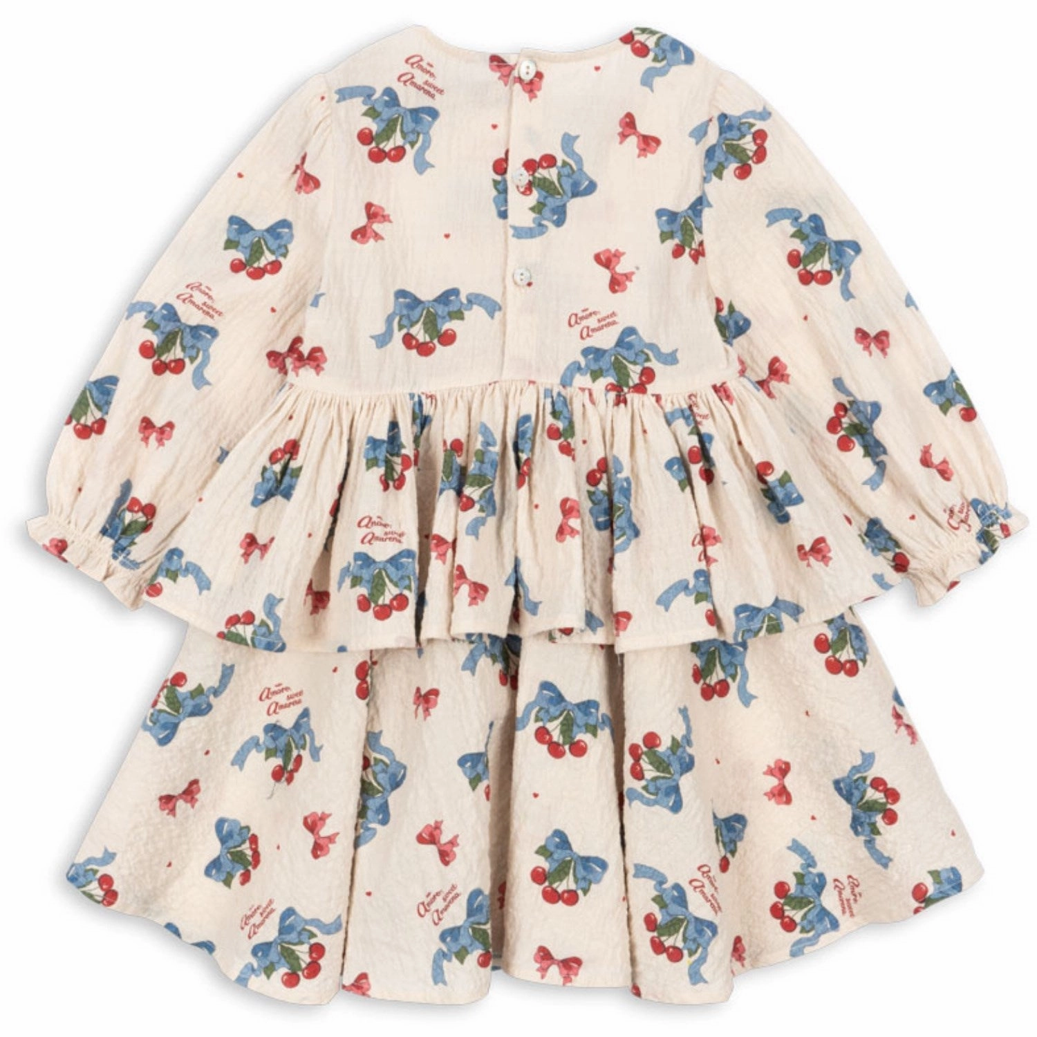 Konges Sl?jd Amarena Elin Dress GOTS Smile Glow Dreamy Flow