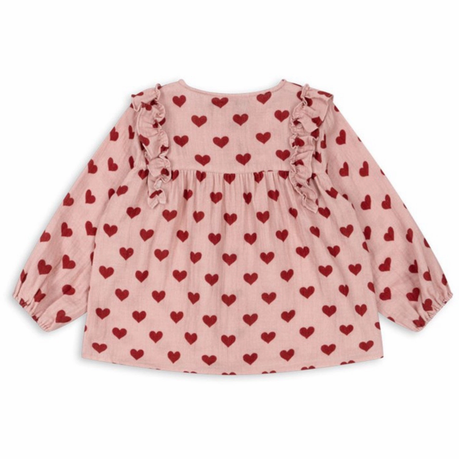 Daytime Look Konges Sl?jd Amour Mellow Coco Frill Shirt GOTS