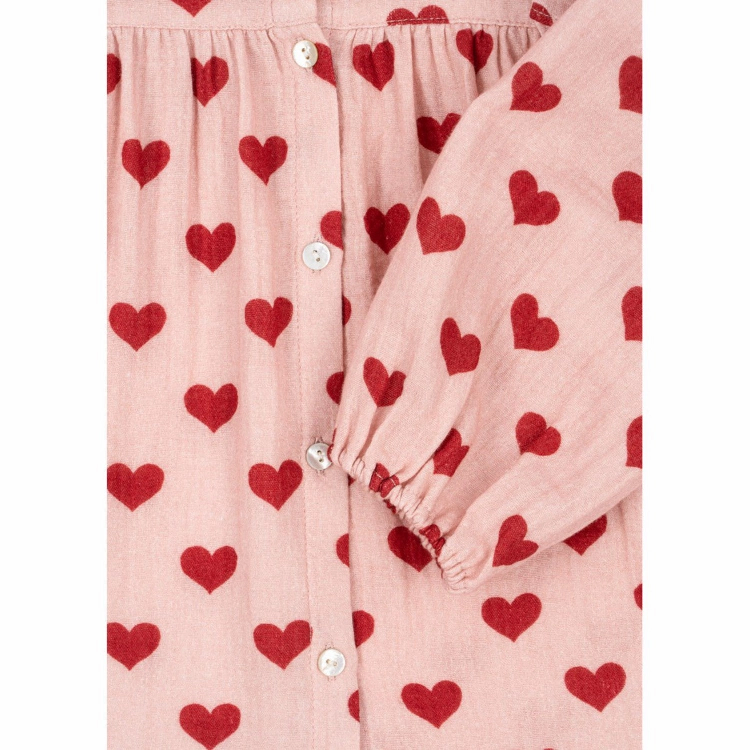 Konges Sl?jd Amour Mellow Coco Frill Shirt GOTS Eco Friendly Dye Winter Collection