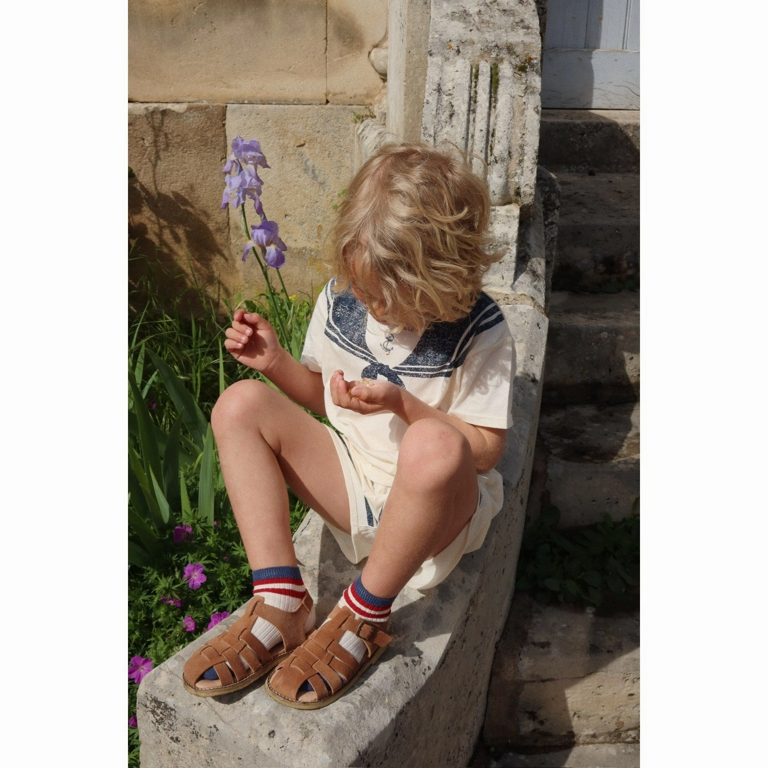 Konges Sl?jd Antique White Famo Set Gots Chic Trend Effortless Vibe