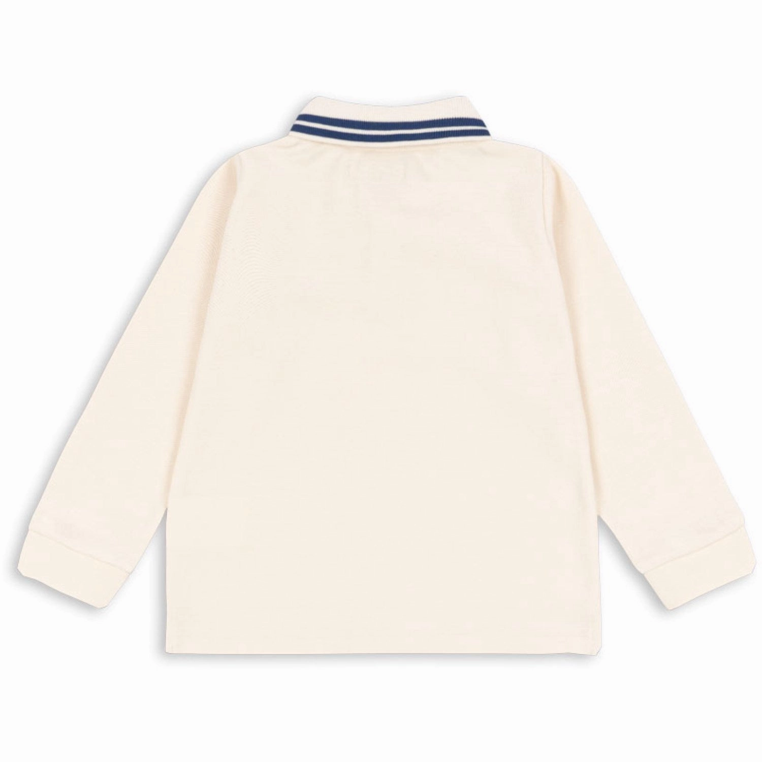 Summer Outing ZeroIrritation Seams Konges Sl?jd Antique White Florian Ls Polo GOTS