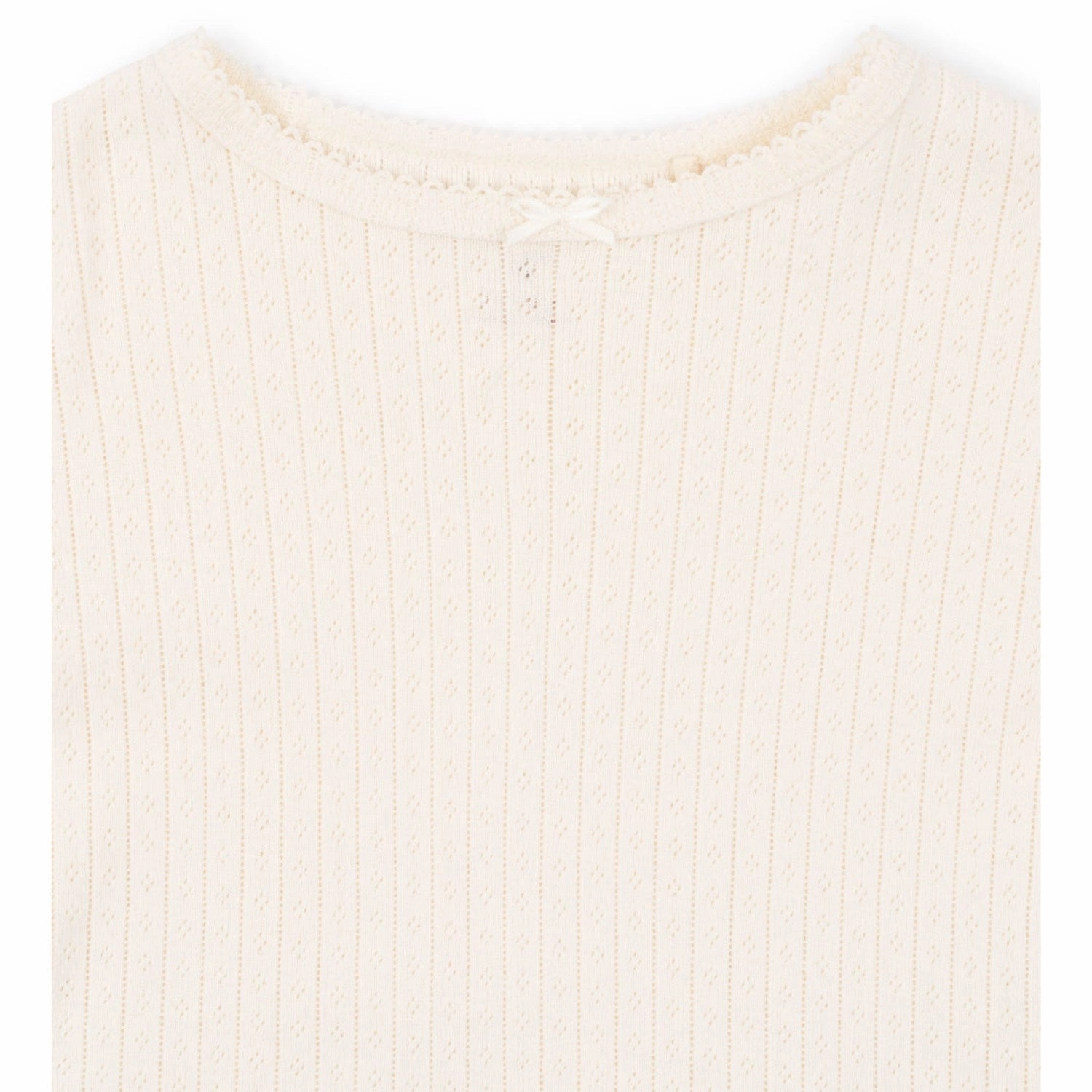 Classic Color Pastel Shade Konges Sl?jd Antique White Minnie Blouse GOTS