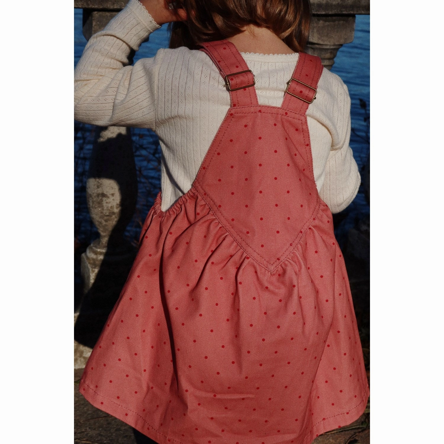 Stretchable Material Tailored Fit Konges Sl?jd Antique White Minnie Blouse Gots